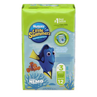 Baby Swim Diaper Huggies Little Swimmers Pull On Small Disposable Heavy Absorbency 18339 Case/96 - 83393109 18339 KIMBERLY CLARK PROFESSIONAL & 812720_CS