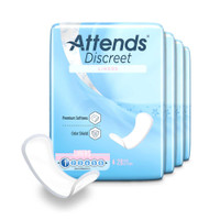 Bladder Control Pad Attends Discreet Light Absorbency Polymer Female Disposable ADLINER BG/28 ADLINER ATTENDS HEALTHCARE PRODUCTS 1039120_BG