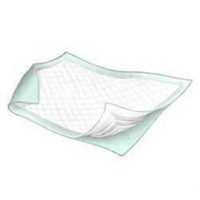 Underpad Economy 23 X 36 Inch Disposable Polymer Heavy Absorbency 18346 Case/150 18346 GRIFFIN CARE LLC 462833_CS