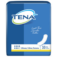 Bladder Control Pad TENA Light 16 Inch Length Heavy Absorbency Dry-Fast Core Female Disposable 47709 Case/99 47709 SCA PERSONAL CARE 1038754_CS