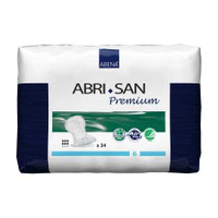 Bladder Control Pad Abri-San 25 Inch Length Moderate Absorbency Fluff Unisex Disposable 9378 BG/34 9378 ABENA NORTH AMERICA INC 938103_BG