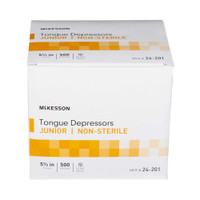 Tongue Depressor McKesson 5-1/2 L Inch 24-201 Case/5000 24-201 MCK BRAND 508717_CS