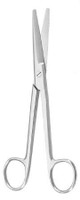 McKesson Argent Dissecting Scissors Mayo 5-1/2 Inch Surgical Grade Stainless Steel NonSterile Finger Ring Handle Straight 43-1-308 Each/1 43-1-308 MCK BRAND 487343_EA