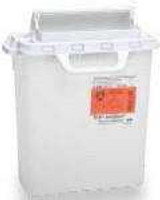 Sharps Container Recykleen™ Pearl Base 15-3/4 H x 13-1/2 W x 6 D Inch Horizontal Entry 3 Gallon 305053 Case of 10 305053 Recykleen™ 775429_CS