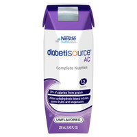 Tube Feeding Formula Diabetisource AC 250 mL Carton Ready to Use Adult 36500000 Case/24 36500000 NESTLE'HEALTHCARE NUTRITION 525738_CS