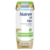 Tube Feeding Formula Nutren 1.0 Fiber 250 mL Carton Ready to Use Adult 9871616056 Each/1 9871616056 NESTLE'HEALTHCARE NUTRITION 264402_EA