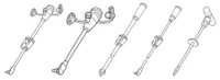 Bolus Extention Set with Cath Tip MIC-Key 24 Inch With Cath Tip SECUR-LOK Straight Connector and Clamp 0123-24 Case/5 0123-24 HALYARD SALES LLC 401406_CS