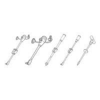 Bolus Extension Feeding Tube Set MIC-Key 12 Inch With Cath Tip SECUR-LOK Right-Angle Connector and Clamp 0124-12 Case/5 0124-12 HALYARD SALES LLC 315259_CS