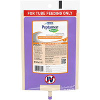 Tube Feeding Formula Peptamen® with Prebio 1™ Unflavored Liquid 1000 mL Ready to Hang Prefilled Container 10798716228043 Pack of 1 9871622804 Peptamen® with Prebio 1™ 662498_EA