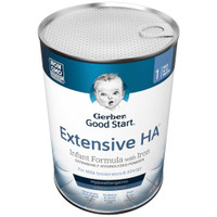 Infant Formula Gerber Extensive HA 14.1 oz. Can Powder 5000048519 Case/6 5000048519 NESTLE'HEALTHCARE NUTRITION 979091_CS