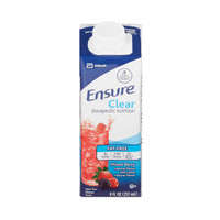 Oral Supplement Ensure Clear Mixed Berry 8 oz. Recloseable Carton Ready to Use 64900 Case/24 64900 ABBOTT NUTRITION 1048228_CS