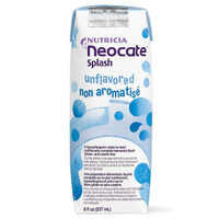Pediatric Oral Supplement Neocate® Splash Unflavored 8 oz. Carton Liquid Amino Acid Food Allergies 111394 Case of 27 84451 Neocate® Splash 873513_CS