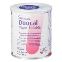 Duocal High Calorie Super Soluble Powder, Medical Food – Extra Calories for Children, Teens & Adults – Protein Free, Unflavored, 14 oz. per Bottle, Case of 6