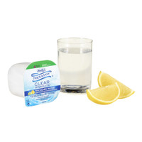 Thickened Water Thick Easy Hydrolyte 4 oz. Portion Cup Lemon Ready to Use Nectar 23061 Case/24