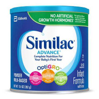 Infant Formula Similac Advance 12.9 oz. Can Powder 55957 Case/6 55957 ABBOTT NUTRITION 746696_CS