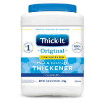 Food and Beverage Thickener Thick-It 36 oz. Canister Unflavored Ready to Use Varies By Preparation J587-C6800 Each/1 J587-C6800 PRECISION FOODS INC 811368_EA