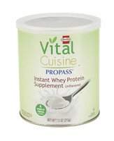 Oral Supplement Hormel Vital Cuisine® PROPASS® Unflavored Powder 7.5 oz. Can 13126 Pack of 1 13126 Hormel Vital Cuisine® PROPASS® 579406_EA