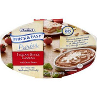 Puree Thick Easy Purees 7 oz. Bowl Lasagna with Meat Sauce Ready to Use Puree 60744 Case/7 60744 HORMEL FOOD SALES LLC 797224_CS