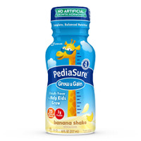 Pediatric Oral Supplement PediaSure Banana 8 oz. Bottle Ready to Use 58052 Case/24 58052 ABBOTT NUTRITION 764399_CS