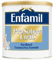 Infant Formula Enfamil® ProSobee® Unflavored 12.9 oz. Can Powder Soy Lactose Intolerance 121401 Case of 6 121401 Enfamil® ProSobee® 462483_CS