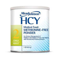 Homocystinuria Oral Supplement HCY 2 Unflavored 1 lb. Can Powder 891901 Case/6 891901 MEAD JOHNSON 773621_CS