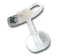 Balloon Button Gastrostomy Feeding Device AMT Mini Classic 14 Fr. 2.7 cm Silicone Sterile 5-1427 Pack of 1 5-1427 APPLIED MEDICAL TECHNOLOGY INC 728682_EA