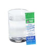 Food and Beverage Thickener Thick & Easy® Clear 1.4 Gram Individual Packet Unflavored Powder IDDSI Level 2 Mildly Thick 72451 Case of 100 72451 Thick & Easy® Clear 902206_CS