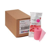 Cast Tape McKesson 3 Inch X 12 Foot Fiberglass Pink 115-3X Box/10 115-3X MCK BRAND 733696_BX