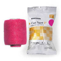 Cast Tape McKesson 2 Inch X 12 Foot Fiberglass Pink 115-2X Box/10 115-2X MCK BRAND 733689_BX