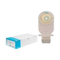 Filtered Ostomy Pouch SenSura Mio Convex One-Piece System 11 Inch Length Maxi 3/8 to 1-11/16 Inch Drainable Deep Convex Trim To Fit 16767 Box/10 16767 COLOPLAST INCORPORATED 995392_BX