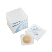 Colostomy Barrier Sur-Fit Natura Mold to Fit Extended Wear Durahesive White Tape 1-3/4 Inch Flange Universal Hydrocolloid Convex 7/8 to 1-1/4 Inch Stoma 404593 Box/10 404593 CONVA TEC 461894_BX