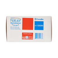 Colostomy Barrier Sur-Fit Natura Cut-to-Fit Standard Wear Stomahesive White Tape 2-1/4 Inch Flange Sur-Fit Natura Hydrocolloid 1-3/8 to 1-3/4 Inch Stoma 125260 Box/10 125260 CONVA TEC 325407_BX