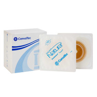 Colostomy Barrier Sur-Fit Natura Trim to Fit Extended Wear Durahesive Without Tape 1-3/4 Inch Flange Sur-Fit Natura Hydrocolloid 1 to 1-1/4 Inch Stoma 413161 Each/1 413161 CONVA TEC 461915_EA
