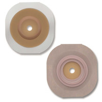 Colostomy Barrier FlexTend Trim to Fit Extended Wear Tape 2-1/4 Inch Flange Red Code Hydrocolloid Up to 1-1/2 Inch Stoma 14803 Box/5 14803 HOLLISTER, INC. 485634_BX