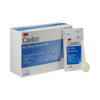 Skin Barrier Applicator 3M™ Cavilon™ No Sting 26 to 62% Strength Hexamethyldisiloxane / Isooctane / Acrylate Terpolymer / Polyphenylmethylsiloxane Individual Packet Sterile 3345 Pack of 1 3345 3M™ Cavilon™ No Sting 292019_EA