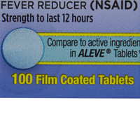 Pain Relief McKesson Brand 220 mg Strength Tablet 100 per Bottle 57896095101 BT/100 57896095101 MCK BRAND 866981_BT