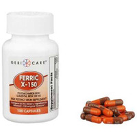 Iron Supplement McKesson Brand 150 mg Strength Capsule 100 per Bottle 57896077701 BT/100 57896077701 MCK BRAND 689194_BT