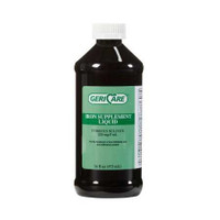 Mineral Supplement Geri-Care® Iron 220 mg Strength Liquid 16 oz. Q701-16-GCP Case of 12 57896070916 Geri-Care® 634157_CS