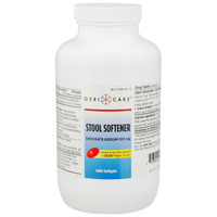 Stool Softener Geri-Care® Softgel 1,000 per Bottle 100 mg Strength Docusate Sodium 401-10-GCP Case of 12 57896040110 Geri-Care® 555682_CS
