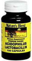 Probiotic Dietary Supplement Nature s Blend 100 per Bottle Tablet 1243377 BT/1 1243377 US PHARMACEUTICAL DIVISION/MCK 784070_BT