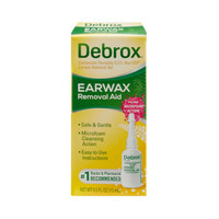 Earwax Removal Aid Debrox 0.5 oz. Drops 6.5% Strength Carbamide Peroxide 2092724 Each/1 2092724 US PHARMACEUTICAL DIVISION/MCK 575831_EA