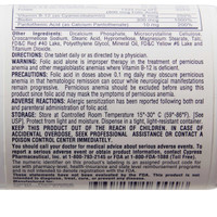 Vitamin B Complex Supplement Rena-Vite 0.8 mg Strength Tablet 100 per Bottle 2230860 BT/1 2230860 US PHARMACEUTICAL DIVISION/MCK 855414_BT