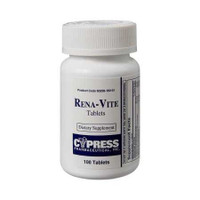 Vitamin B Complex Supplement Rena-Vite 0.8 mg Strength Tablet 100 per Bottle 2230860 BT/1 2230860 US PHARMACEUTICAL DIVISION/MCK 855414_BT