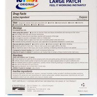 Topical Pain Relief Icy Hot® 5% Strength Menthol Patch 5 per Box 41167004843 Pack of 1 1101468 Icy Hot® 489911_PK