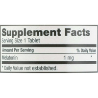 Natural Sleep Aid McKesson Brand 90 per Bottle Tablet 1 mg Strength 884-09-HST Bottle of 1 57896088409 McKesson Brand 972127_BT
