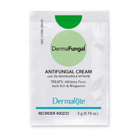 Antifungal DermaFungal 2% Strength Cream 5 Gram Individual Packet 00233 Box/144 233 DERMARITE INDUSTRIES LLC 830993_BX