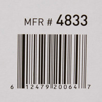 Oral Swabstick McKesson Foam Tip Dentifrice 4833 Each/1 4833 MCK BRAND 864692_EA