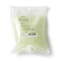 Shampoo and Body Wash McKesson 1000 mL Dispenser Refill Bag Cucumber Melon Scent 53-27906-1000 Case/10 53-27906-1000 MCK BRAND 482991_CS