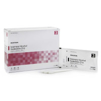 Impregnated Swabstick McKesson 70% Strength Isopropyl Alcohol Individual Packet Sterile 988 Case of 250 988 McKesson 854754_CS