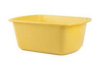 Wash Basin Polypropylene 7-2/5 Quart Rectangle NonSterile GOLD H362-05 Each/1 MEDEGEN MEDICAL PRODUCTS LLC 141654_EA